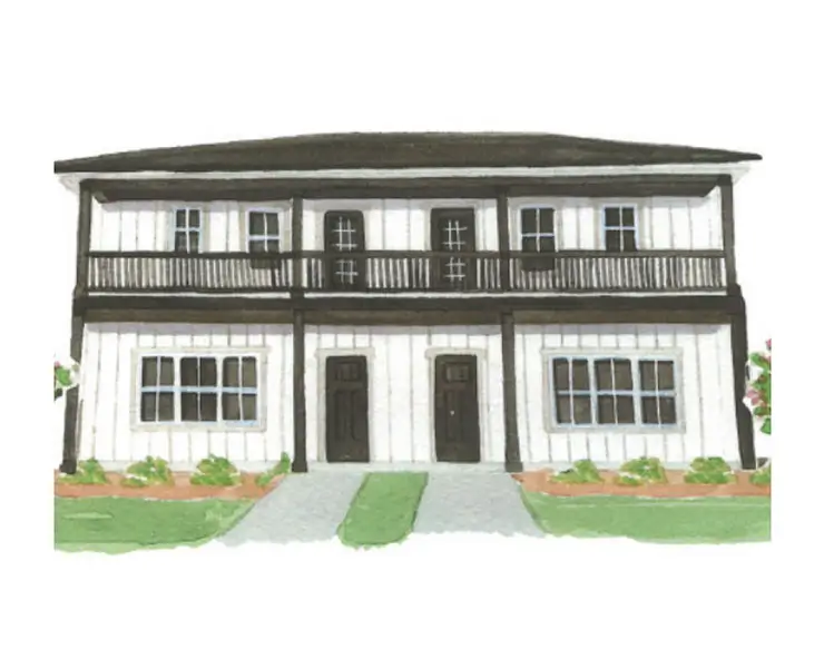 The Azalea - 3x3.5 Floor plan image 2