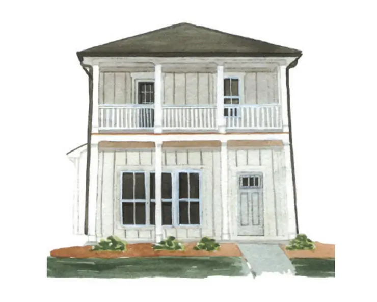 The Willow - 4x4.5 Floor plan image 2