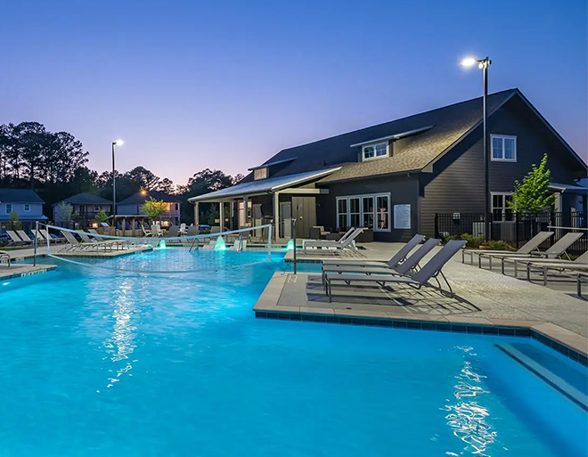 pool area